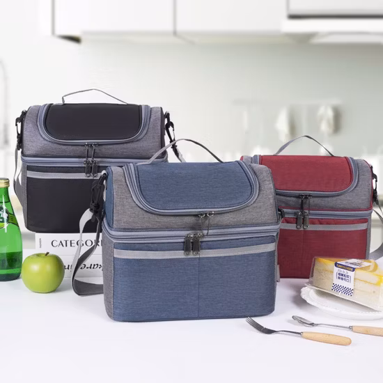 Leak Proof Thermal Insulated Lunch Cooler Bag for Picnic