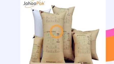 Top Quality PE Kraft Paper Inflatable Air Cushion Bubble Pillow Dunnage Bag Containers Shipping