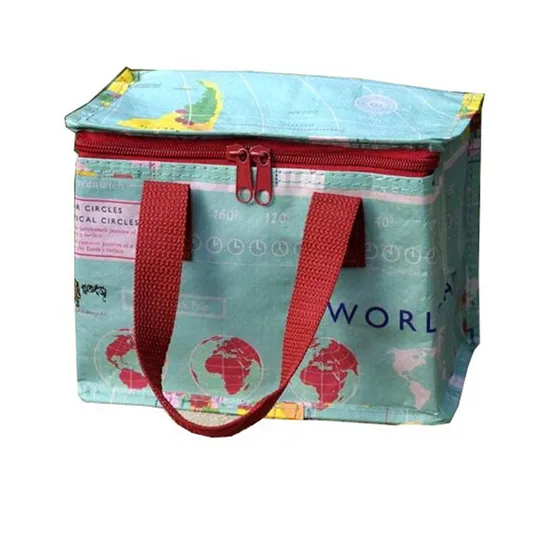 Customized Can Organiser Cooler Box Food Delivery Bag Non-Woven Picnic Lunch Tote Large Thermal Insulated Grocery Shopping Cooler Ice Bags