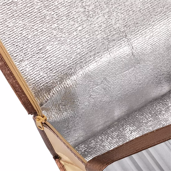 Customized Can Organiser Cooler Box Food Delivery Bag Non-Woven Picnic Lunch Tote Large Thermal Insulated Grocery Shopping Cooler Ice Bags